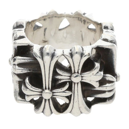 Chrome Hearts Square Cemetery Cross Silver Size ONE SIZE