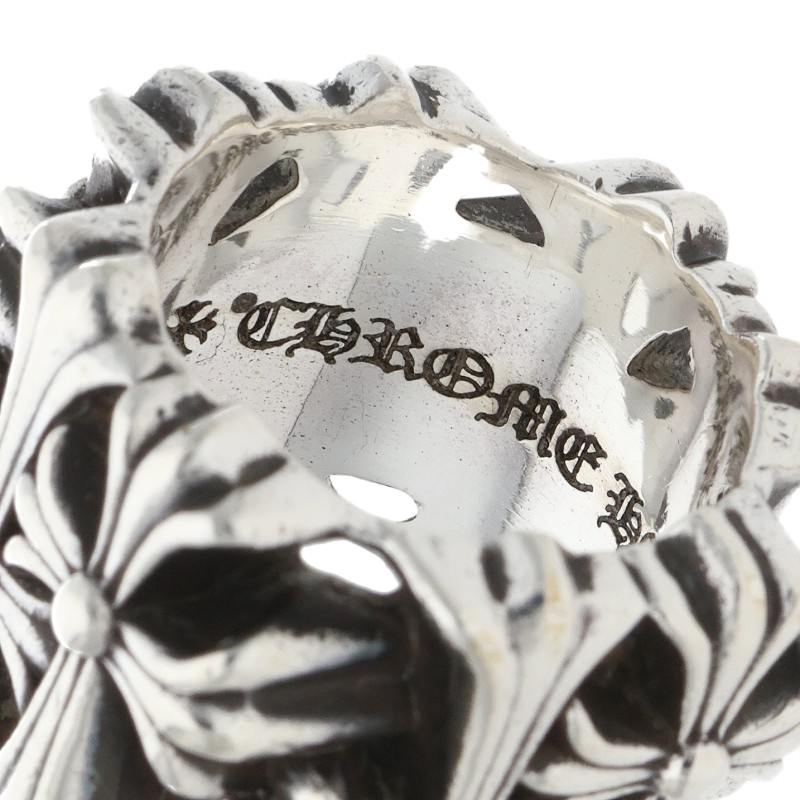 Chrome Hearts Square Cemetery Cross Silver Size ONE SIZE