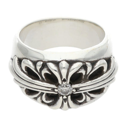 Chrome Hearts Floral Cross 1 Diamond Silver Size ONE SIZE