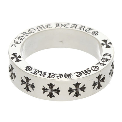 Chrome Hearts 6mm SPACER FOREVER Silver Ring Size ONE SIZE