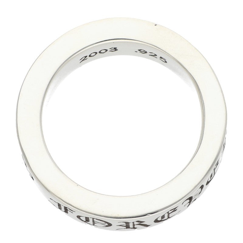 Chrome Hearts 6mm SPACER FOREVER Silver Ring Size ONE SIZE