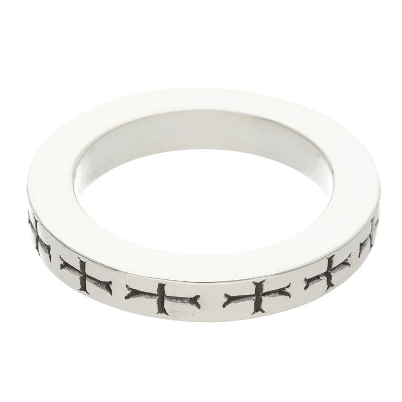 Chrome Hearts 3mm SPACER FUCKYOU Silver Ring Size ONE SIZE