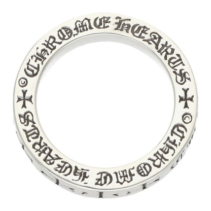 Chrome Hearts 3mm SPACER FUCKYOU Silver Ring Size ONE SIZE