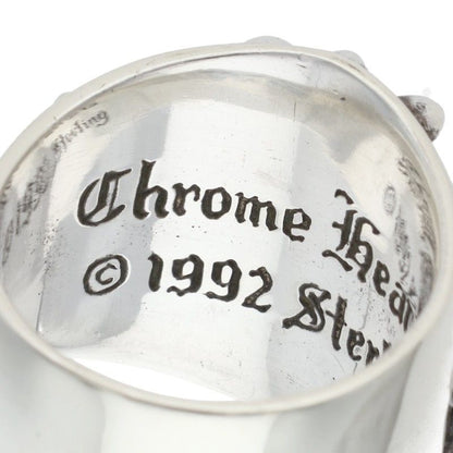 Chrome Hearts KEEPER Sterling Silver Ring Size ONE SIZE