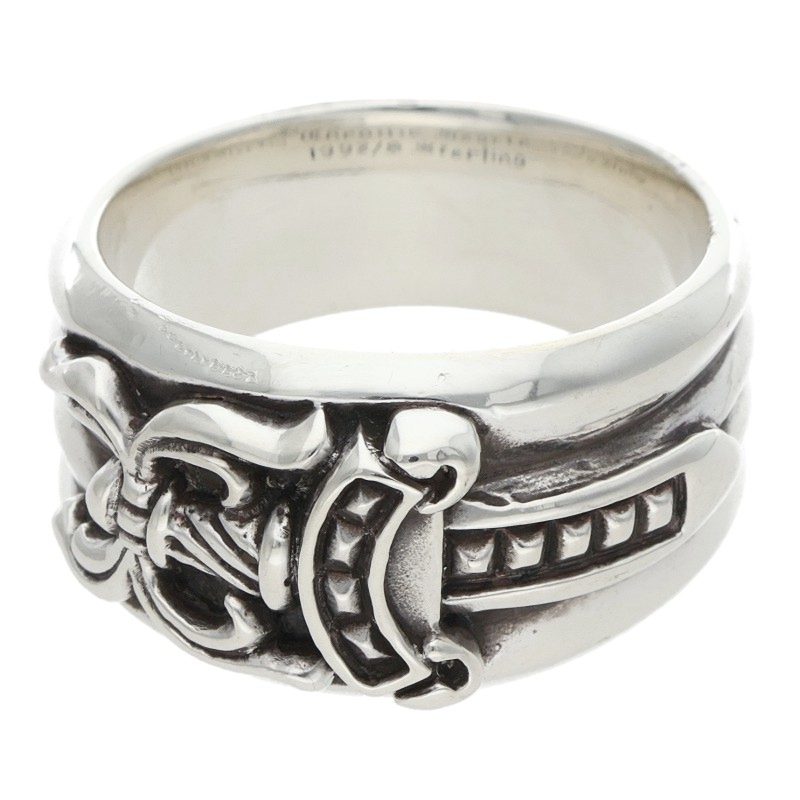 Chrome Hearts Dagger Sterling Silver Ring Size ONE SIZE