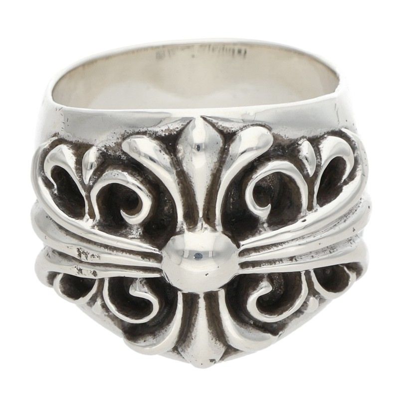 Chrome Hearts Keeper Sterling Silver Ring Size ONE SIZE
