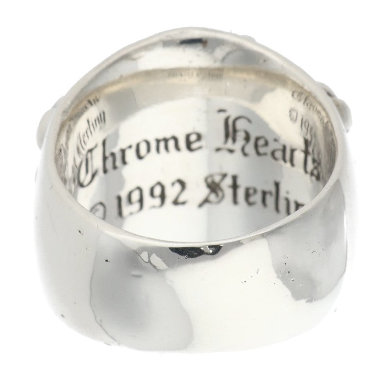 Chrome Hearts Keeper Sterling Silver Ring Size ONE SIZE