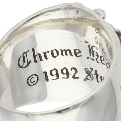 Chrome Hearts Keeper Sterling Silver Ring Size ONE SIZE