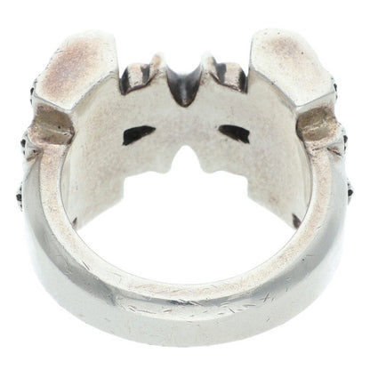 Chrome Hearts Deco CH Plus Silver Ring Size ONE SIZE