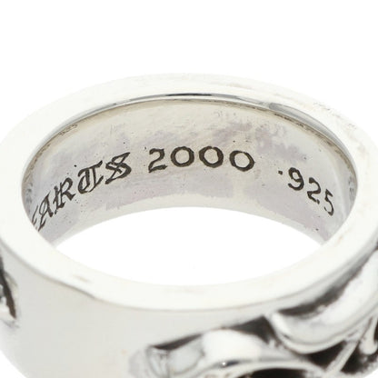 Chrome Hearts DBL Narrow Vine Band Silver Ring Size ONE SIZE