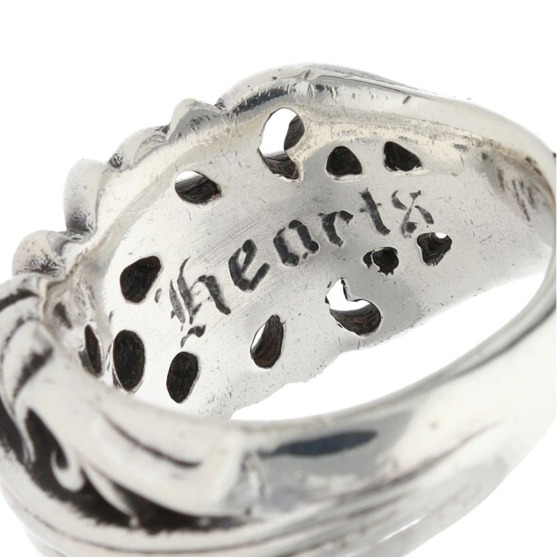 Chrome Hearts K&T Silver Ring Size ONE SIZE