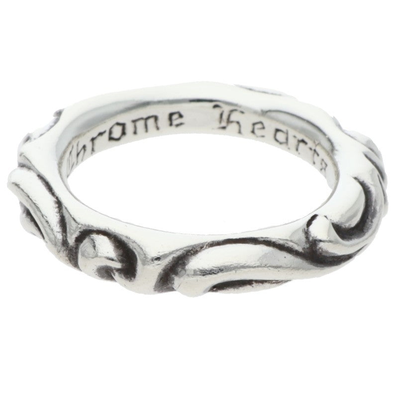 Chrome Hearts SCRL BAND Silver Ring Size ONE SIZE