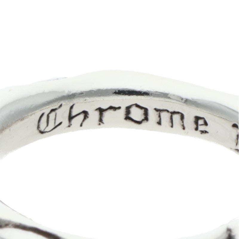 Chrome Hearts SCRL BAND Silver Ring Size ONE SIZE