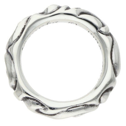 Chrome Hearts SCRL BAND Silver Ring Size ONE SIZE