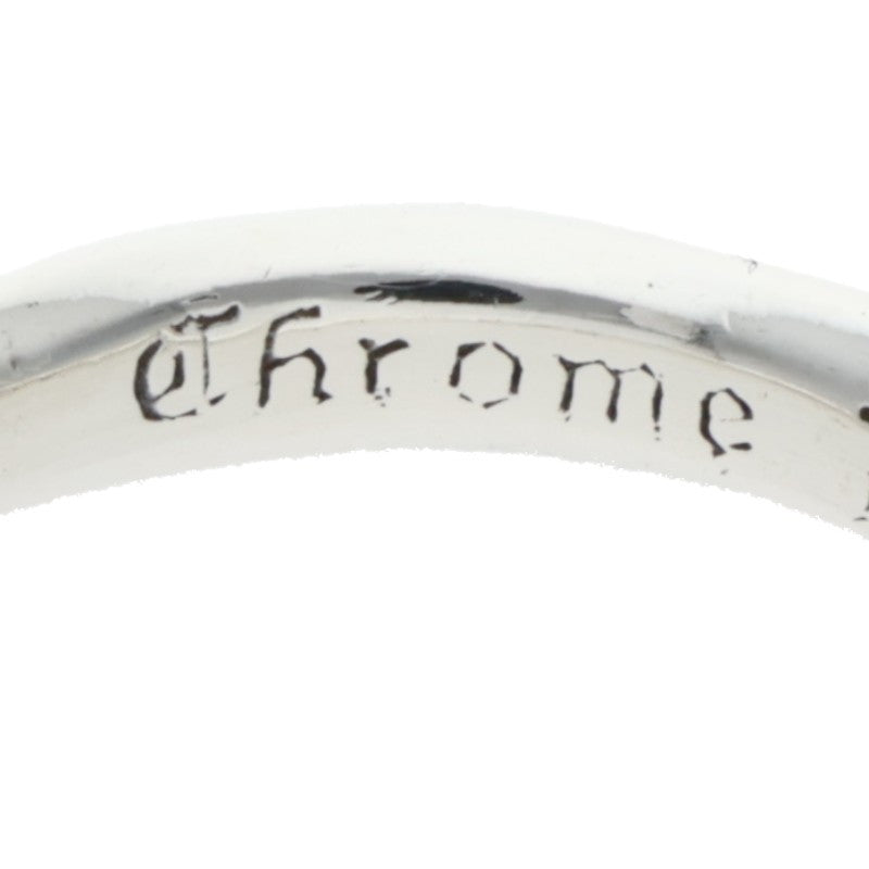 Chrome Hearts SCRL BAND Silver Ring Size ONE SIZE
