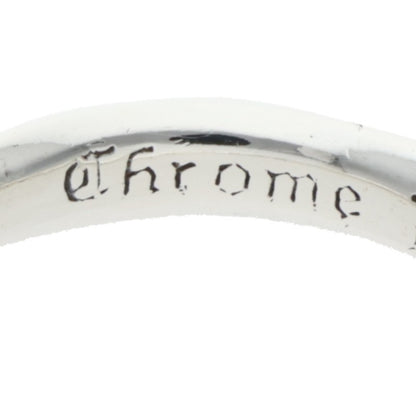 Chrome Hearts SCRL BAND Silver Ring Size ONE SIZE