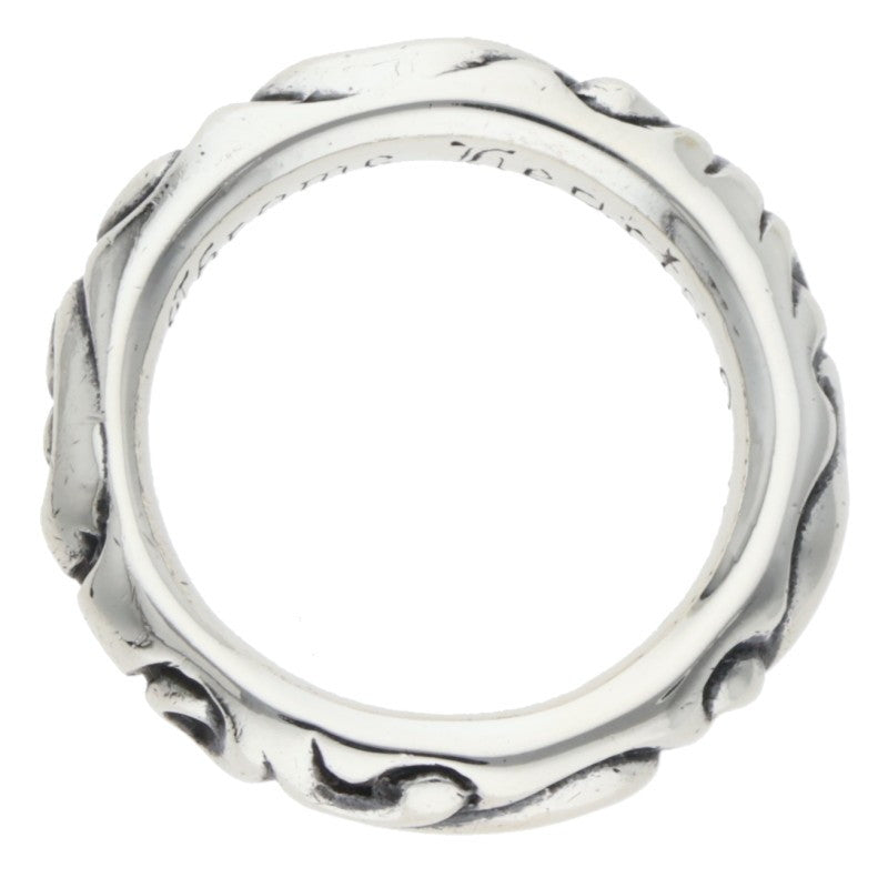 Chrome Hearts SCRL BAND Silver Ring Size ONE SIZE