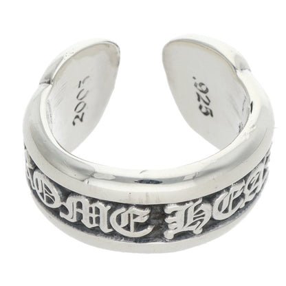 Chrome Hearts SM Scroll Label Silver Ring Size ONE SIZE