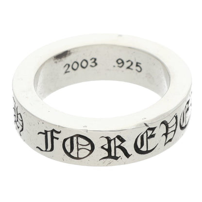 Chrome Hearts 6mm Spacer Forever Silver Ring Size ONE SIZE