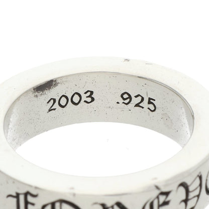 Chrome Hearts 6mm Spacer Forever Silver Ring Size ONE SIZE