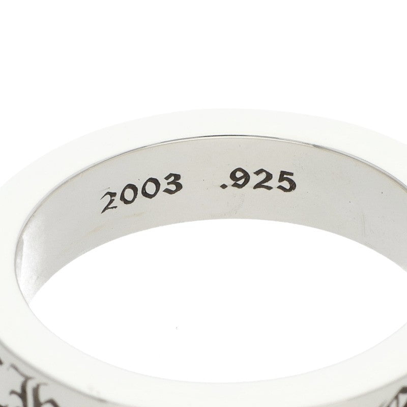 Chrome Hearts 6mm SPACER FOREVER Silver Ring Size ONE SIZE