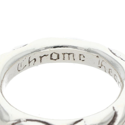 Chrome Hearts SCRL BAND Silver Ring Size ONE SIZE