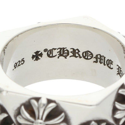 Chrome Hearts Pentagon CH Plus Silver Ring Size ONE SIZE