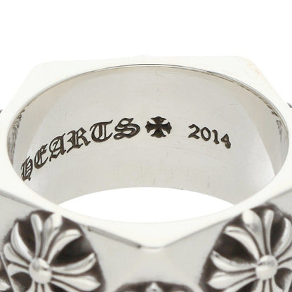 Chrome Hearts Pentagon CH Plus Silver Ring Size ONE SIZE