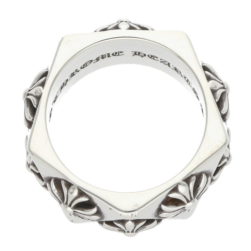 Chrome Hearts Pentagon CH Plus Silver Ring Size ONE SIZE