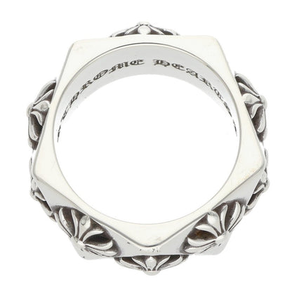 Chrome Hearts Pentagon CH Plus Silver Ring Size ONE SIZE