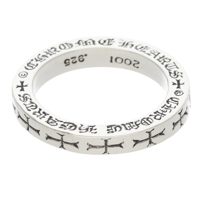 Chrome Hearts 3mm Spacer FUCKYOU Silver Ring Size ONE SIZE