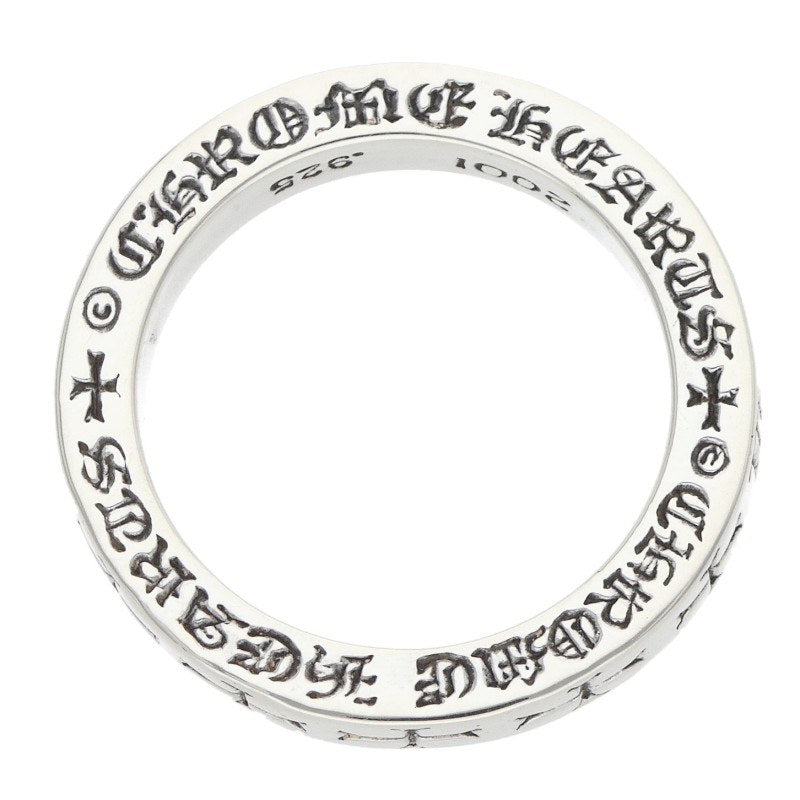 Chrome Hearts 3mm Spacer FUCKYOU Silver Ring Size ONE SIZE