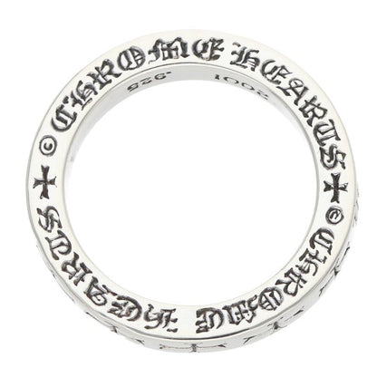 Chrome Hearts 3mm Spacer FUCKYOU Silver Ring Size ONE SIZE