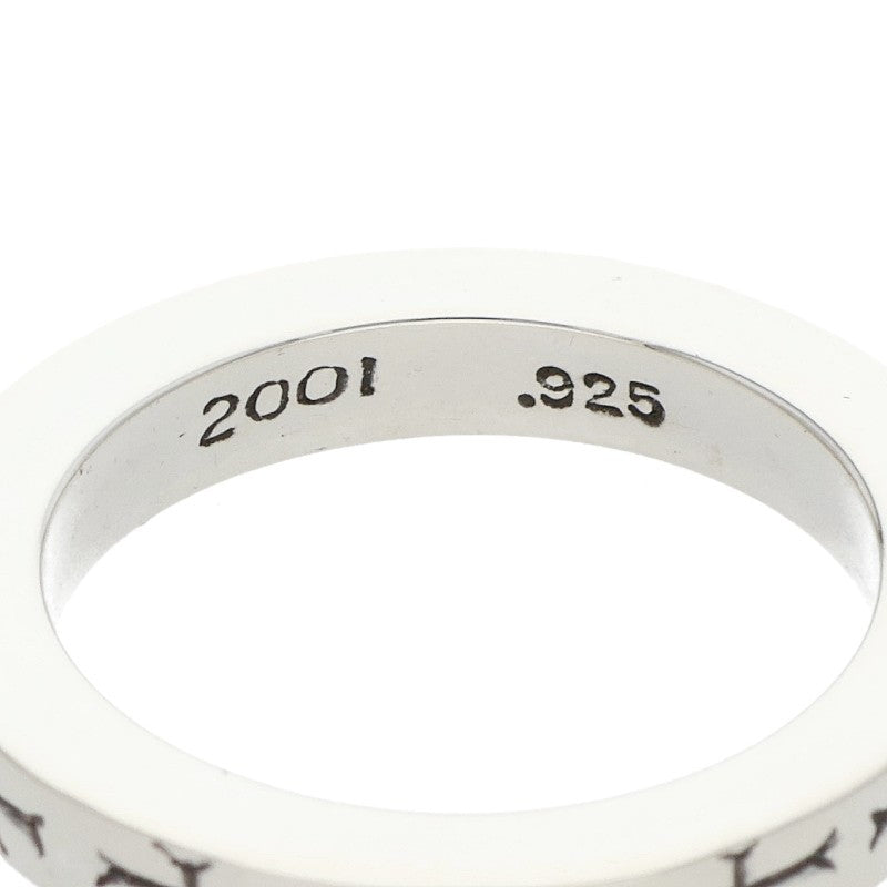 Chrome Hearts 3mm Spacer FUCKYOU Silver Ring Size ONE SIZE