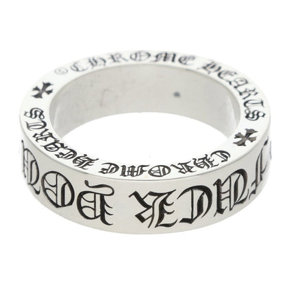 Chrome Hearts 6mm Spacer FUCKYOU Silver Ring Size ONE SIZE