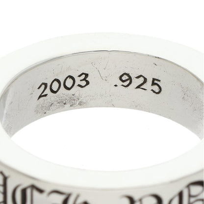 Chrome Hearts 6mm Spacer FUCKYOU Silver Ring Size ONE SIZE