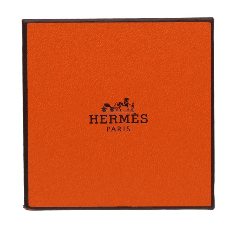 HERMES Chaine d'Ancre Enchainee GM Silver Ring Size ONE SIZE