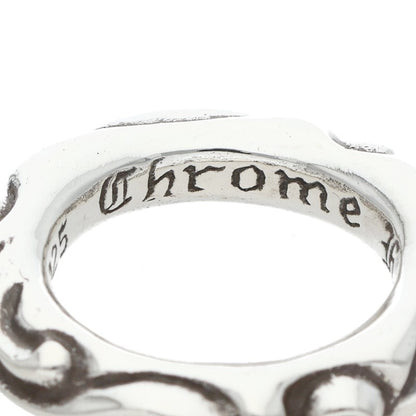 Chrome Hearts Scroll Band Silver Ring Size ONE SIZE