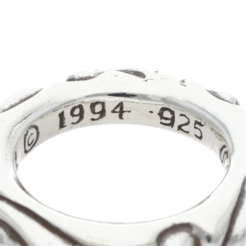 Chrome Hearts Scroll Band Silver Ring Size ONE SIZE