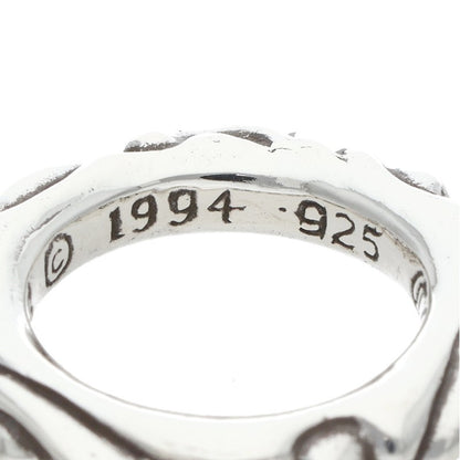 Chrome Hearts Scroll Band Silver Ring Size ONE SIZE