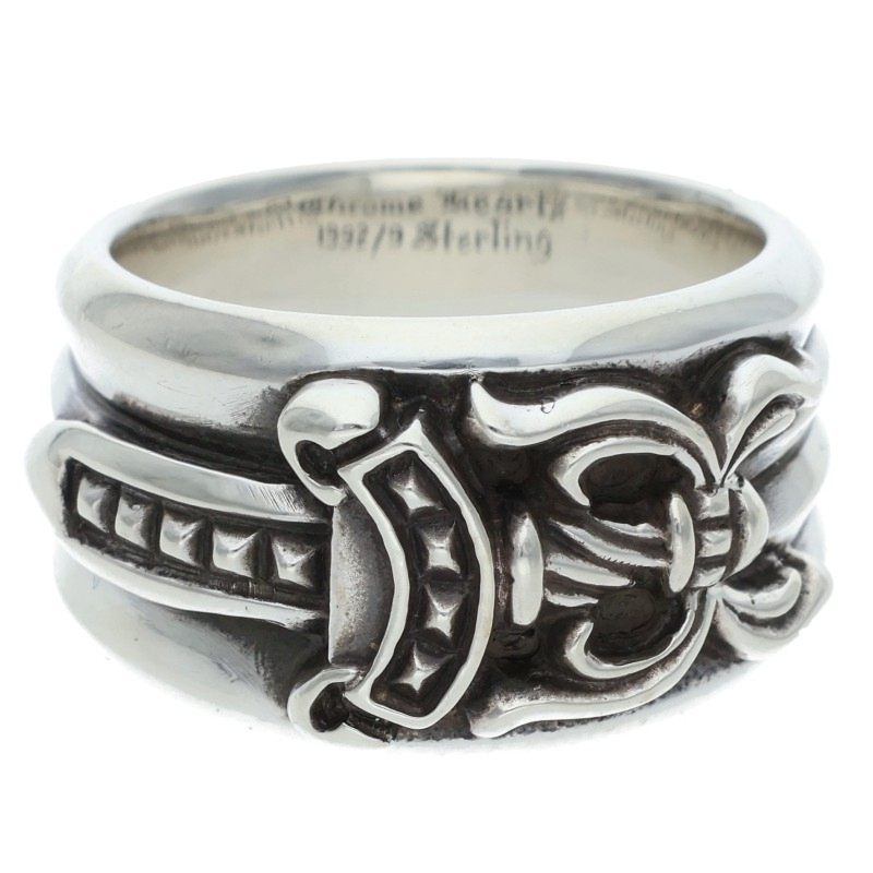 Chrome Hearts Dagger Sterling Silver Ring Size ONE SIZE