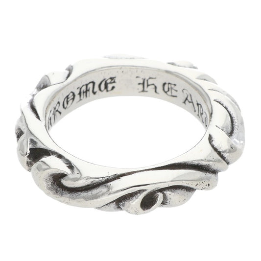 Chrome Hearts Scroll Band Silver Ring Size ONE SIZE