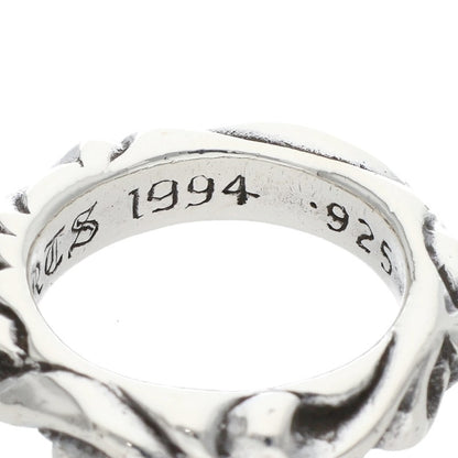 Chrome Hearts Scroll Band Silver Ring Size US 3