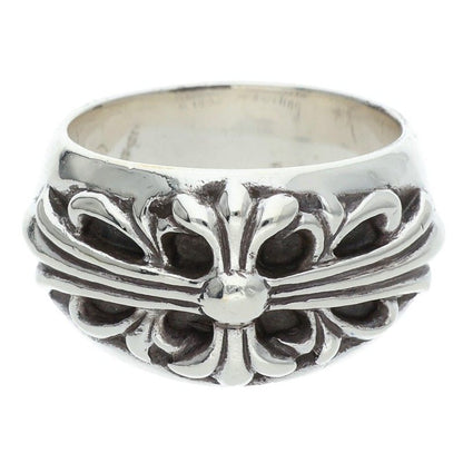 Chrome Hearts FLRL CRS Floral Cross Ring Size ONE SIZE