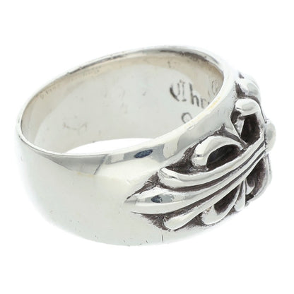 Chrome Hearts FLRL CRS Floral Cross Ring Size ONE SIZE
