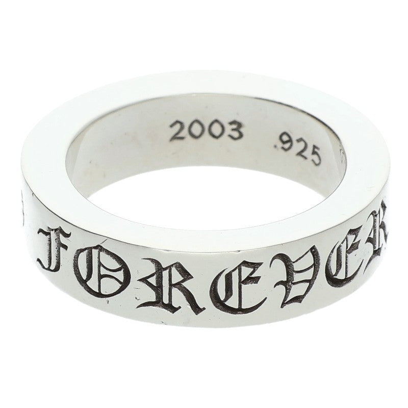 Chrome Hearts 6mm Spacer Forever Ring Silver Size ONE SIZE