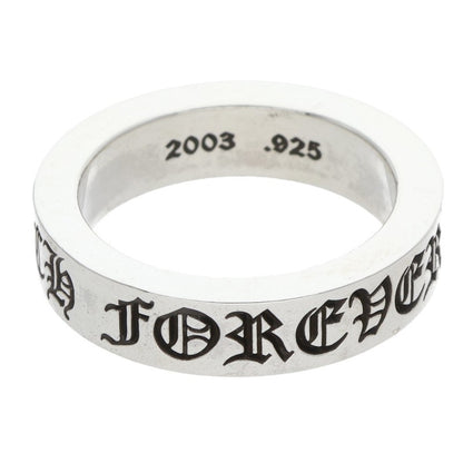 Chrome Hearts 6mm Spacer Forever Silver Ring Size ONE SIZE
