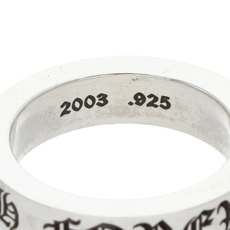 Chrome Hearts 6mm Spacer Forever Silver Ring Size ONE SIZE