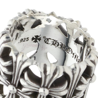 Chrome Hearts Cemetery Cross Silver Ring Size ONE SIZE