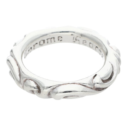 Chrome Hearts SCRL BAND Ring Size ONE SIZE